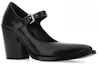Order (W) Prada Tacchi Alti in Pelle con Fibbia e Tacco Largo ''Nero'' 1I128N_055_F0002_F_090