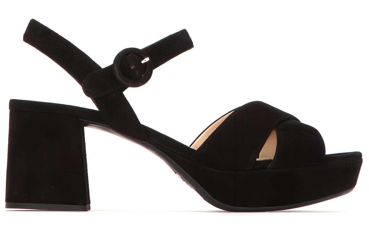 Order (W) Décolleté Prada in Pelle con Tacco Largo ''Nero Casual Semplice'' 1XP890_FB065008_F_0002