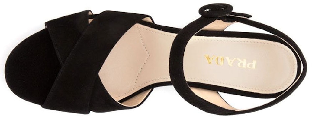 (Women) Prada Leather Block Heel Pumps 'Black Simple Casual' 1XP890_FB065008_F_0002 Shop (Women) Prada Leather Block Heel Pumps 'Black Simple Casual' 1XP890_FB065008_F_0002
