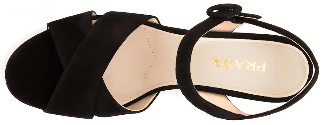 (W) Décolleté Prada in Pelle con Tacco Largo ''Nero Casual Semplice'' 1XP890_FB065008_F_0002 Shop (W) Décolleté Prada in Pelle con Tacco Largo ''Nero Casual Semplice'' 1XP890_FB065008_F_0002