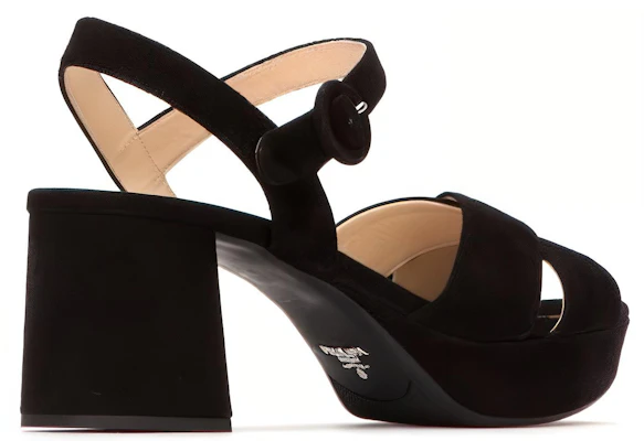 (W) Décolleté Prada in Pelle con Tacco Largo ''Nero Casual Semplice'' 1XP890_FB065008_F_0002 Purchase (W) Décolleté Prada in Pelle con Tacco Largo ''Nero Casual Semplice'' 1XP890_FB065008_F_0002
