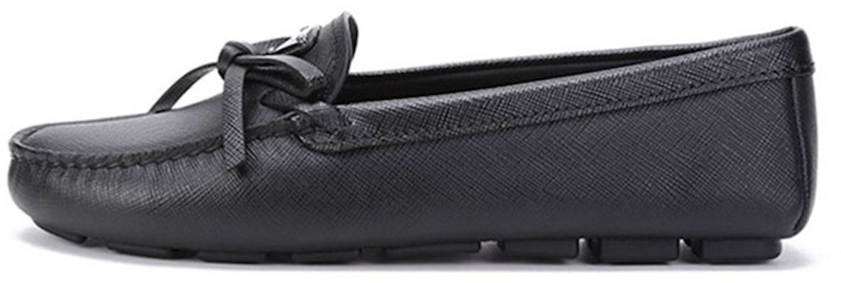 (Women) Prada Saffiano Leather Driving Loafers 'Black' 1DD071_053_F0002_F_005 Buy (Women) Prada Saffiano Leather Driving Loafers 'Black' 1DD071_053_F0002_F_005