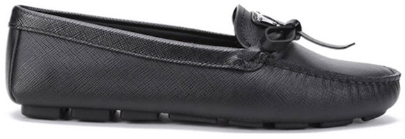 (W) Prada Sepatu Loafers Kulit Saffiano 'Hitam' 1DD071_053_F0002_F_005 Order (W) Prada Sepatu Loafers Kulit Saffiano 'Hitam' 1DD071_053_F0002_F_005