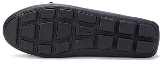 (W) Prada Sepatu Loafers Kulit Saffiano 'Hitam' 1DD071_053_F0002_F_005 Details for (W) Prada Sepatu Loafers Kulit Saffiano 'Hitam' 1DD071_053_F0002_F_005