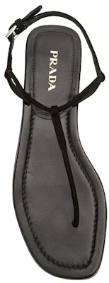 (W) プラダ レザーバックルフラットサンダル (黒) 1Y558B_008_F0002_F_005 Lookbook (W) プラダ レザーバックルフラットサンダル (黒) 1Y558B_008_F0002_F_005