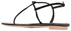 Shop (W) プラダ レザーバックルフラットサンダル (黒) 1Y558B_008_F0002_F_005