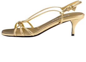 (Women) Prada Leather Buckle Logo Sandals 'Gold Brown' 1X504N_79A_F0056_F_055 (Women) Prada Leather Buckle Logo Sandals 'Gold Brown' 1X504N_79A_F0056_F_055