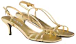 Lookbook (Women) Prada Leather Buckle Logo Sandals 'Gold Brown' 1X504N_79A_F0056_F_055