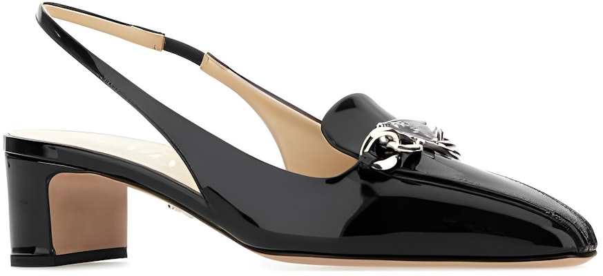 (Women) Prada Leather Buckle Round-Toe Block Heel 'Black' 1D196N_069_F0002_F_B045 Lookbook (Women) Prada Leather Buckle Round-Toe Block Heel 'Black' 1D196N_069_F0002_F_B045