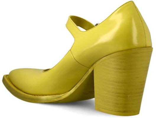 (W) Prada Hak Chunky Kulit Kuning dengan Gesper Ujung Bulat 1I128N_055_F0322 Purchase (W) Prada Hak Chunky Kulit Kuning dengan Gesper Ujung Bulat 1I128N_055_F0322