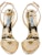 (W) Prada Kulit Buckle Stiletto 'Fashion Slide Emas' 1X022N_2AWL_F0522