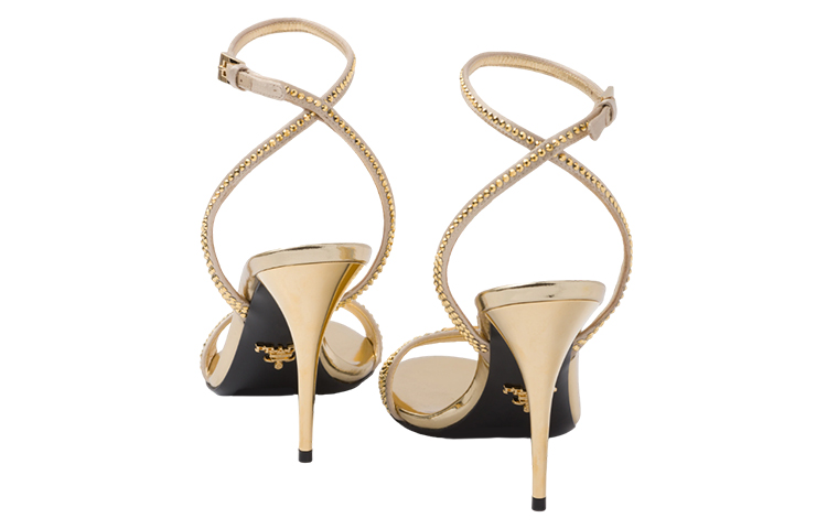 Purchase (W) Prada Talon Aiguille Cuir Boucle ''Fashion Slide Or'' 1X022N_2AWL_F0522