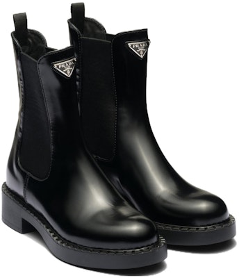 (W) Botas Chelsea de Cuero Prada 'Moda Negra' 1U251N_055_F0002_F_B050 Lookbook (W) Botas Chelsea de Cuero Prada 'Moda Negra' 1U251N_055_F0002_F_B050