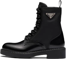 (Women) Prada Leather Chunky Heel Ankle Boots 'Black' 1T782M_3LF7_F0002_F_B050 (Women) Prada Leather Chunky Heel Ankle Boots 'Black' 1T782M_3LF7_F0002_F_B050