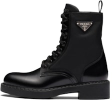 (Women) Prada Leather Chunky Heel Ankle Boots 'Black' 1T782M_3LF7_F0002_F_B050 (Women) Prada Leather Chunky Heel Ankle Boots 'Black' 1T782M_3LF7_F0002_F_B050
