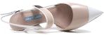(Women) Prada Leather Colorblock High Heel Sandal 'White' 1I296I_AZ3_F062Z_F_065