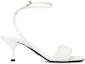 Order (W) Sandal Slingback Serbaguna Kulit Prada 'Putih' Selesa 1X825M-038