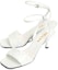 Lookbook (W) Sandal Slingback Serbaguna Kulit Prada 'Putih' Selesa 1X825M-038
