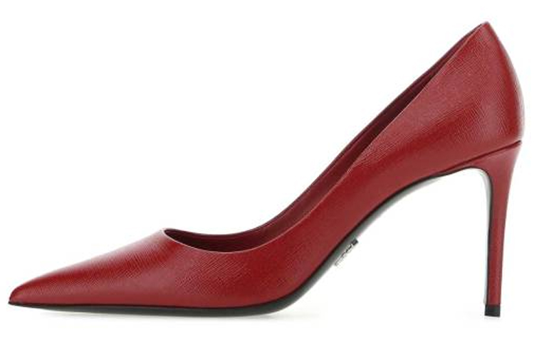 Buy (W) Prada Leren Fashion Hoge Hakken Schoenen ''Rood'' 1I899M_3A9S_F0D56_F_D085