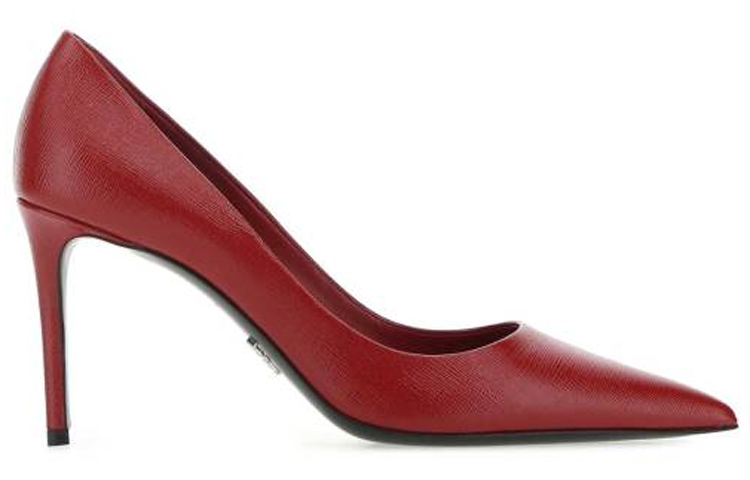 Order (W) Prada Leren Fashion Hoge Hakken Schoenen ''Rood'' 1I899M_3A9S_F0D56_F_D085