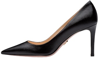 (Women) Prada Leather Heels 'Black Fashion Slip-On' 1I834I_3A9S_F0002_F_085 (Women) Prada Leather Heels 'Black Fashion Slip-On' 1I834I_3A9S_F0002_F_085