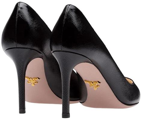 (W) Prada Kasut Tumit Kulit 'Slip-On Fesyen Hitam' 1I834I_3A9S_F0002_F_085 Purchase (W) Prada Kasut Tumit Kulit 'Slip-On Fesyen Hitam' 1I834I_3A9S_F0002_F_085