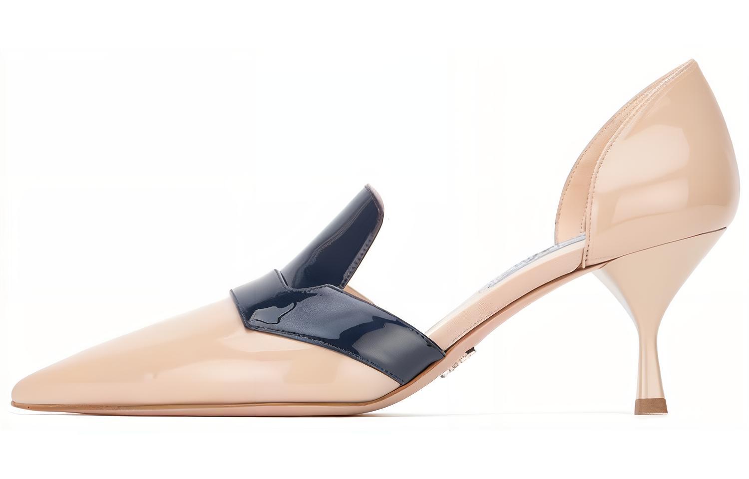 (W) Prada Leather High-Heel 'Pink'