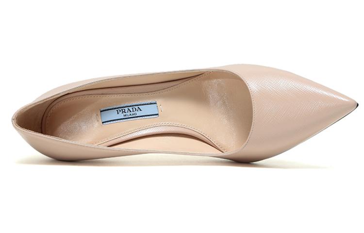 Purchase (Women) Prada Leather High-Heel Pumps 'Apricot' 1I834I_3A9S_F0236_F_085