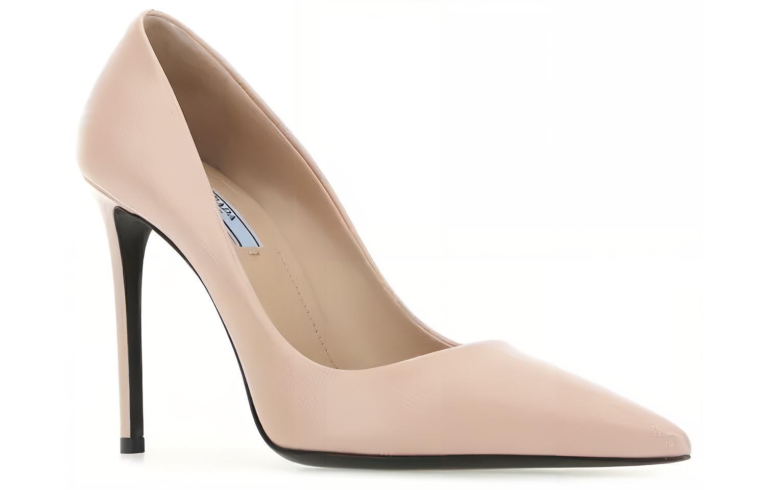 (W) Prada Leather High-Top 'Pink' 圖 2