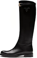 (Women) Prada Leather High-Top Boots 'Black' 1W175M_34A_F0002_F_D030 (Women) Prada Leather High-Top Boots 'Black' 1W175M_34A_F0002_F_D030