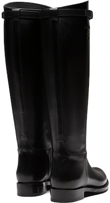 (Women) Prada Leather High-Top Boots 'Black' 1W175M_34A_F0002_F_D030 Lookbook (Women) Prada Leather High-Top Boots 'Black' 1W175M_34A_F0002_F_D030