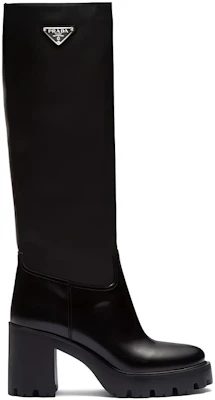 (W) Bottes Hautes en Cuir Prada ''Confort Noir''. 1W241NF0853LFU Order (W) Bottes Hautes en Cuir Prada ''Confort Noir''. 1W241NF0853LFU