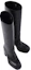 Shop (W) Prada Leren Hoge Laarzen ''Zwart Rond-Neus Instapper'' 1W281N_070_F0002_F_090