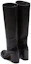 Purchase (W) Prada Leren Hoge Laarzen ''Zwart Rond-Neus Instapper'' 1W281N_070_F0002_F_090