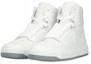 Order (W) Prada Leren Hoge Sneakers met Logo ''Witte Mode'' 1T791M_3LJ6_F097W