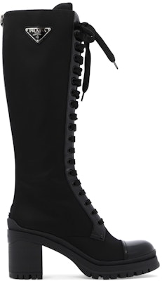 (Women) Prada Leather High-Top Sneaker 'Black' 1W934M_3LFU_F0002 Order (Women) Prada Leather High-Top Sneaker 'Black' 1W934M_3LFU_F0002