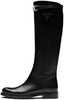 (Women) Prada Leather High-Top Boots 'Black' 1W175M_34A_F0002_F_D030 (Women) Prada Leather High-Top Boots 'Black' 1W175M_34A_F0002_F_D030