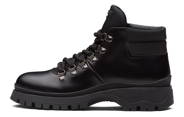 (Women) Prada Leather Lace-Up Boots 'Black Comfort' 1T709M_3LFR_F0002_F_030