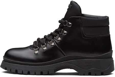 (W) プラダ レザーレースアップブーツ 「黒 comfort」 1T709M_3LFR_F0002_F_030 Buy (W) プラダ レザーレースアップブーツ 「黒 comfort」 1T709M_3LFR_F0002_F_030