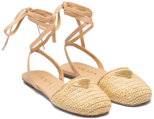 (W) Prada Leren Veterschoenen Rondneus ''Beige'' 1X139N_70N_F0018_F_005 Order (W) Prada Leren Veterschoenen Rondneus ''Beige'' 1X139N_70N_F0018_F_005