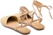 (W) Prada Kulit Lace-Up Hujung Bulat 'Beige' 1X139N_70N_F0018_F_005