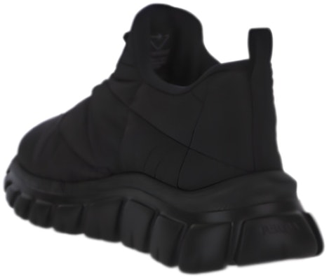 (W) Sneakers Fashion Prada Kulit Hitam Bertali 1E741M_3LGO_F0002 Lookbook (W) Sneakers Fashion Prada Kulit Hitam Bertali 1E741M_3LGO_F0002