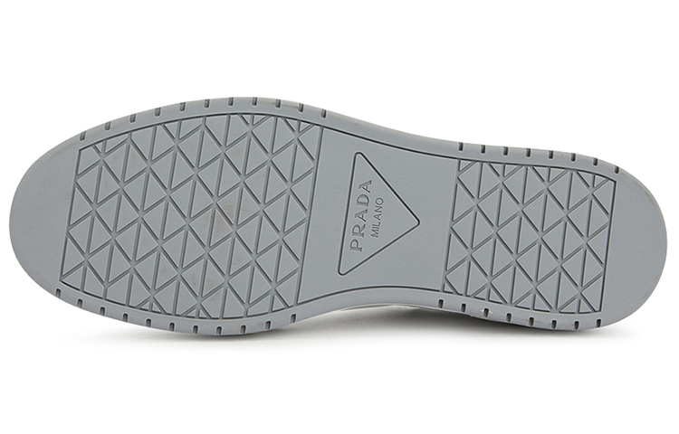 Details for PRADA 牛皮 系帶 時尚板鞋 女款 白色