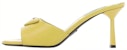 (W) Sandal Slip-On Logo Kulit Prada 'Kuning' 1XX657_055_F0322_F075