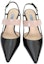Shop (W) Prada Kulit Low-Top 'Hitam' 1I322M_AZ3_F0G28
