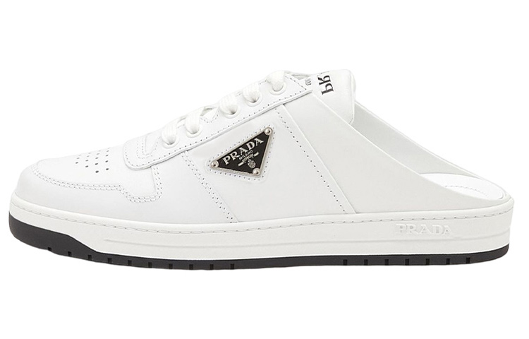 (Women) Prada Leather Low-Top Lace-Up 'Versatile Casual White' 1E041N_3LJ6_F0964_F030