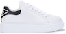 (W) Prada Low Top Kulit 'Putih Ekor Hitam' 1E452M_3AVF_F0964_F_045
