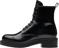 (Women) Prada Leather Martin Boots 'Glossy Black' 1T360M_055_F0002_F_050 (Women) Prada Leather Martin Boots 'Glossy Black' 1T360M_055_F0002_F_050