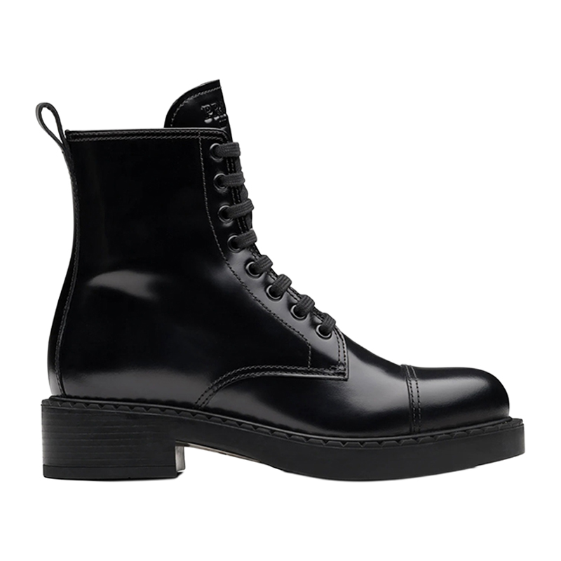 Order (W) But Martin Kulit Prada 'Hitam Berkilat' 1T360M_055_F0002_F_050