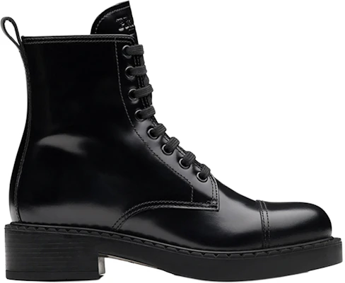 (W) But Martin Kulit Prada 'Hitam Berkilat' 1T360M_055_F0002_F_050 Order (W) But Martin Kulit Prada 'Hitam Berkilat' 1T360M_055_F0002_F_050